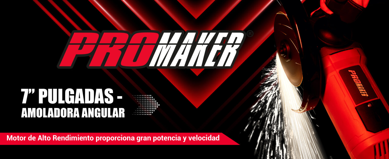 esmeril promaker es2000 7 pulgadas