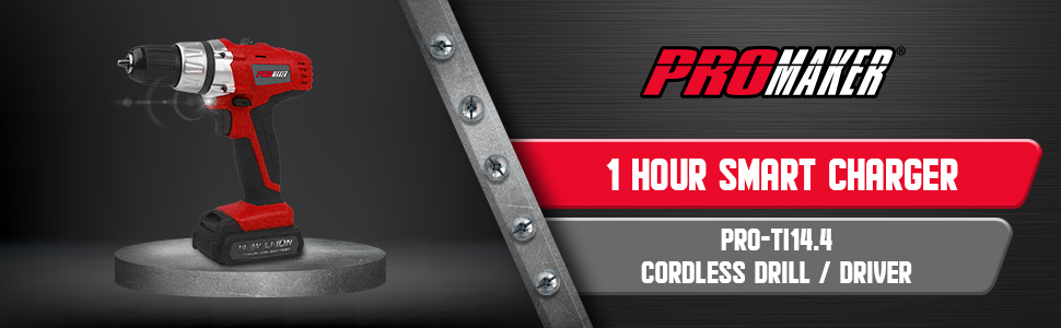 CORDLESS DRILL DRIVER PRO-TI14.4 PROMAKER DESCRIPTION 3